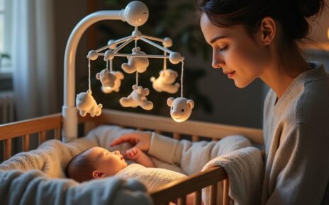 découvrez l'importance d'un mobile musical et veilleuse pour bébé dans la routine du coucher. apprenez comment ces accessoires apaisants favorisent le sommeil de votre enfant en créant une atmosphère sereine et en stimulant ses sens.