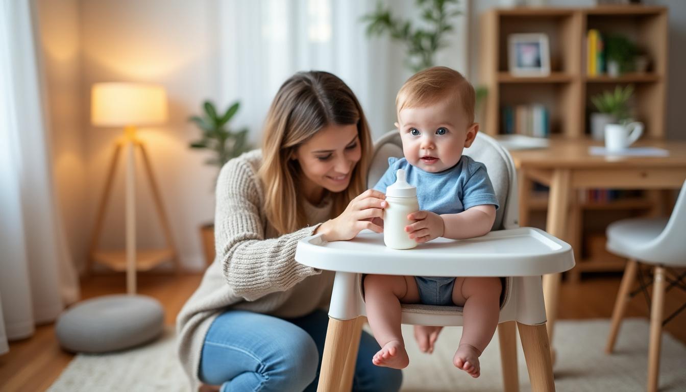 découvrez des conseils pratiques pour aider maman et bébé à réussir la transition du sein au biberon. apprenez les astuces pour faciliter cette étape cruciale tout en préservant le lien affectif entre vous et votre enfant.