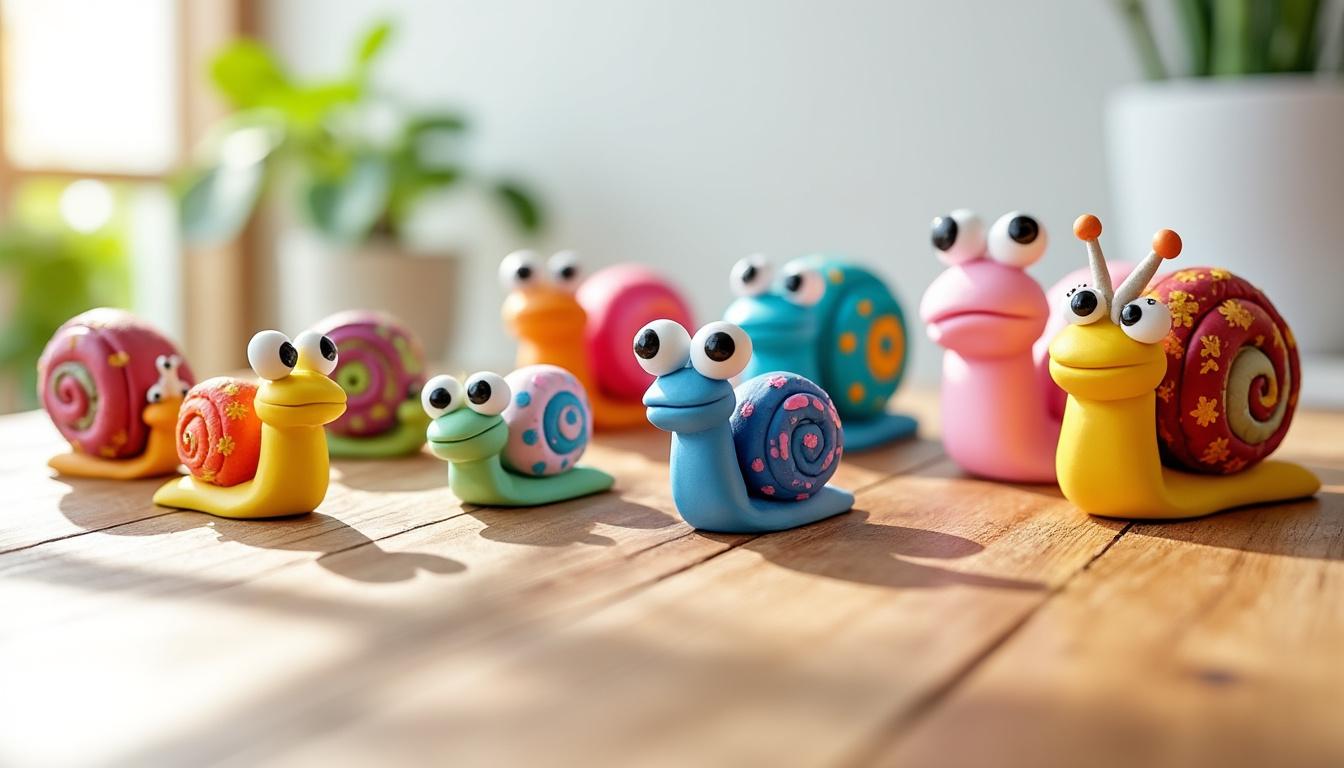 découvrez comment réaliser des escargots en pâte à modeler grâce à notre guide pas à pas. des étapes simples et accessibles pour éveiller la créativité des petits comme des grands !