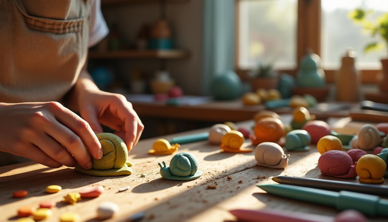 découvrez comment réaliser de jolis escargots en pâte à modeler grâce à notre guide pas à pas. des étapes simples et créatives pour divertir les petits et développer leur motricité. laissez libre cours à votre imagination et à celle de vos enfants !