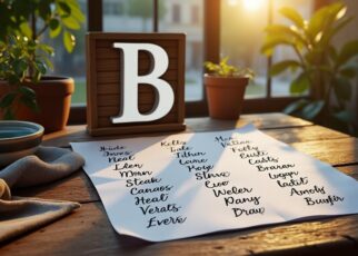 découvrez une sélection chic et originale de prénoms de garçon commençant par la lettre b. inspirez-vous de cette liste unique pour trouver le prénom parfait pour votre bébé !