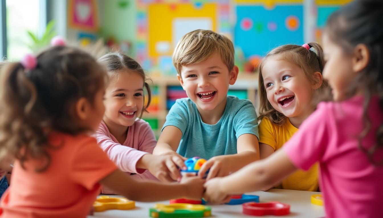 découvrez comment les jeux de ronde favorisent l'apprentissage, la socialisation et le développement moteur des enfants en maternelle. conseils et astuces pour enseignants.