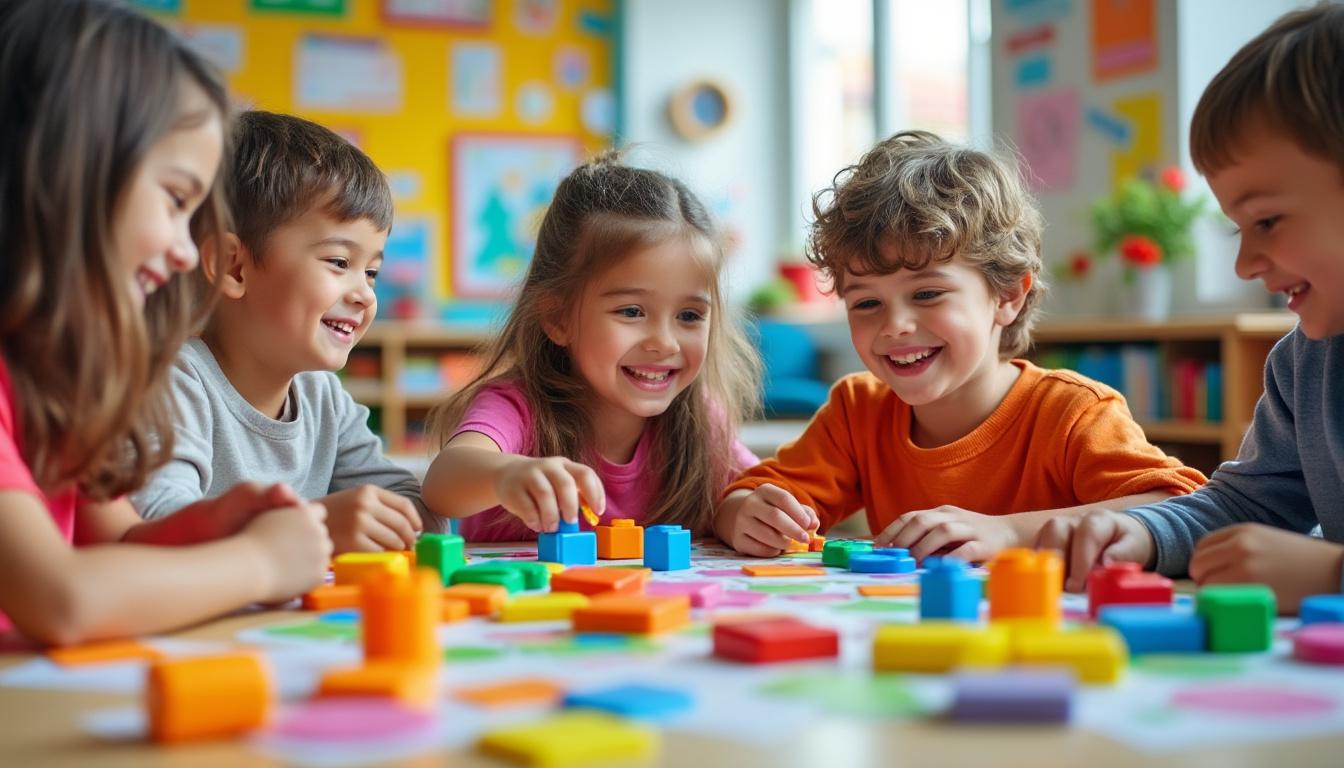 découvrez une sélection de petits jeux ludiques pour la maternelle, conçus pour enseigner facilement les chiffres et les lettres aux jeunes enfants tout en s’amusant.