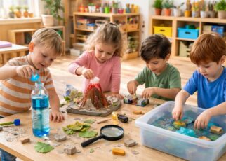 découvrez 5 activités scientifiques amusantes et éducatives à réaliser en maternelle avec du matériel recyclé, pour sensibiliser les enfants à la science et à l'environnement.