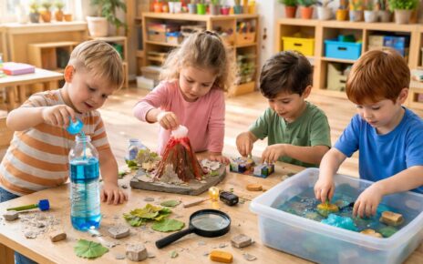 découvrez 5 activités scientifiques amusantes et éducatives à réaliser en maternelle avec du matériel recyclé, pour sensibiliser les enfants à la science et à l'environnement.