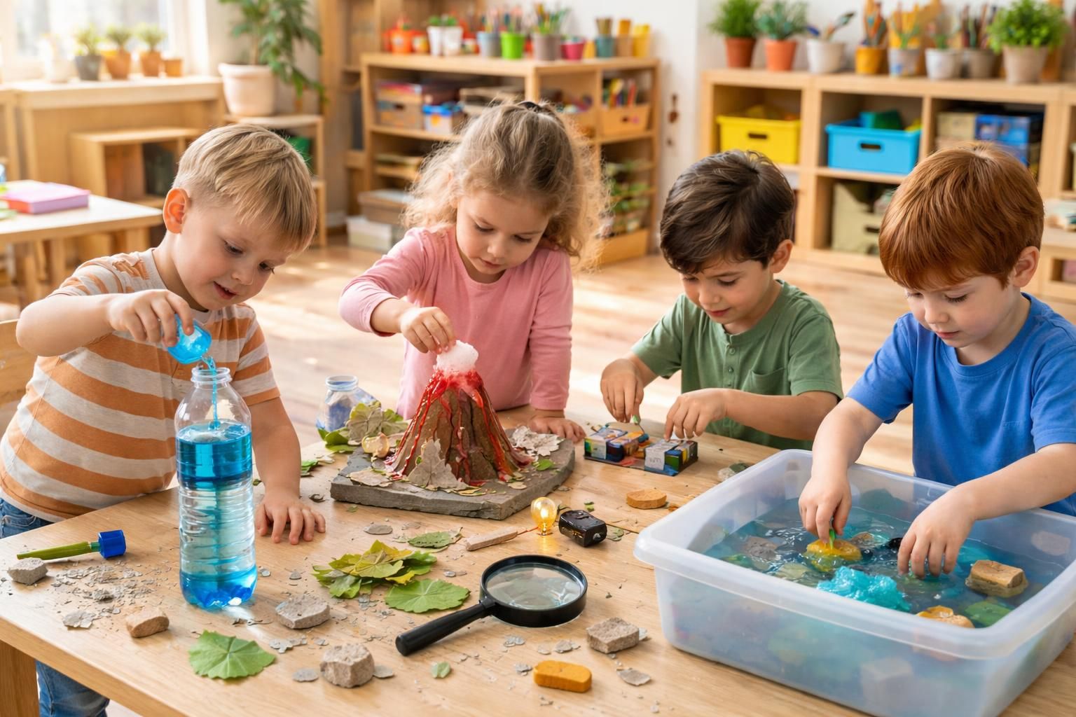 découvrez 5 activités scientifiques amusantes et éducatives à réaliser en maternelle avec du matériel recyclé, pour sensibiliser les enfants à la science et à l'environnement.