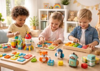 découvrez les jouets uniques d’oxybul conçus pour stimuler l'apprentissage par le jeu, favorisant le développement ludique et éducatif de vos enfants.