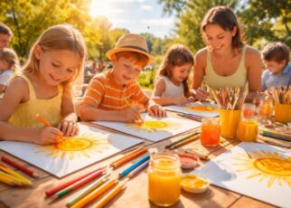 participez à notre atelier de coloriage du soleil et créez un chef-d'œuvre lumineux unique. libérez votre créativité et illuminez vos œuvres avec des couleurs éclatantes !