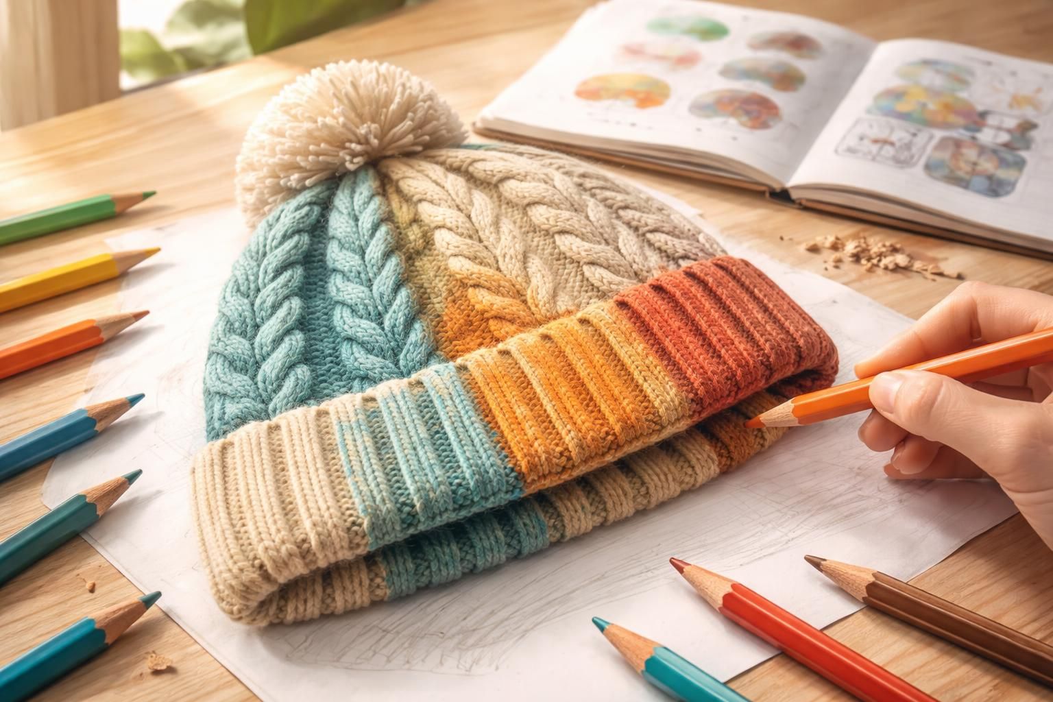 découvrez des conseils pratiques pour choisir les couleurs idéales lors du coloriage d'un bonnet et réalisez des créations harmonieuses et attrayantes.