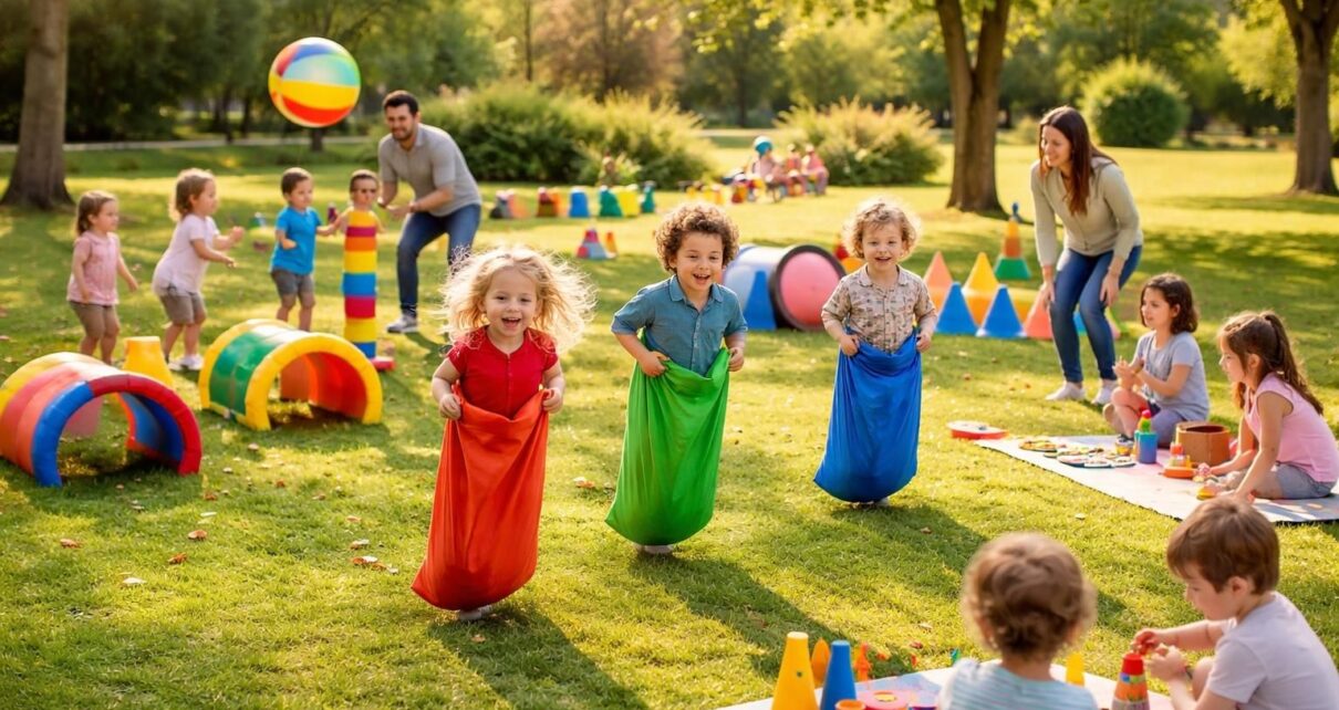 découvrez des grands jeux d'animation spécialement conçus pour les enfants de 3 à 5 ans, pour créer des souvenirs inoubliables et des moments de joie en famille ou entre amis.