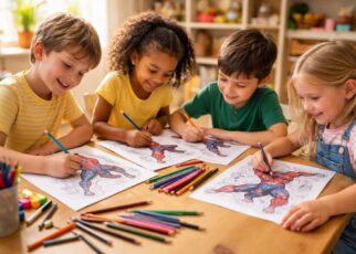 téléchargez et imprimez gratuitement les meilleurs coloriages de spiderman pour divertir et stimuler la créativité de vos enfants.