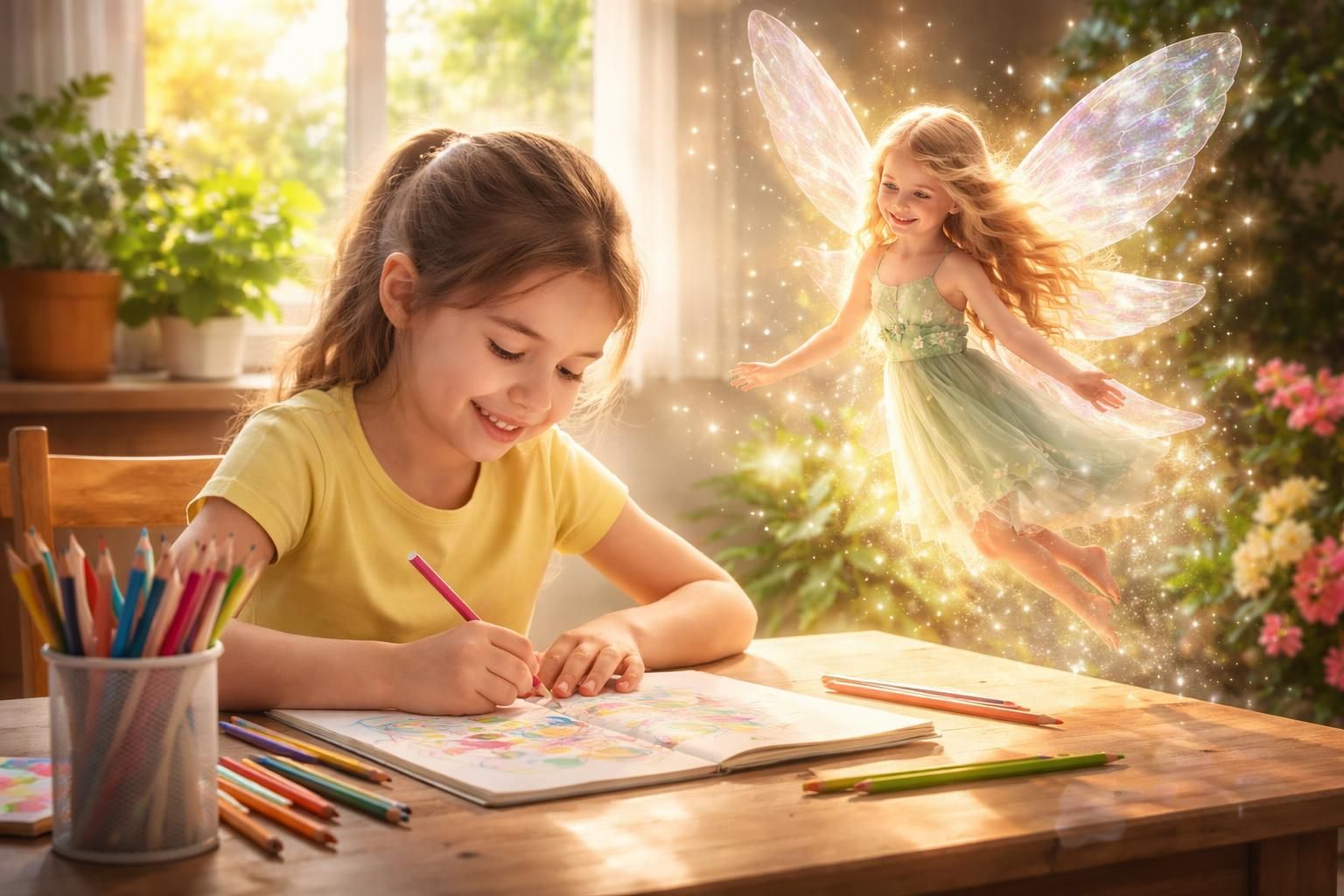 découvrez les bienfaits du coloriage avec une fée pour les enfants : détente, créativité et développement de la motricité fine dans un univers magique.
