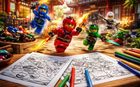découvrez les meilleurs coloriages à imprimer lego ninjago pour divertir vos enfants pendant des heures avec leurs héros préférés. amusement garanti !