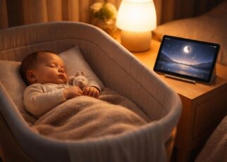 découvrez comment utiliser le mode nuit et les sons doux sur ipad air pour favoriser le sommeil paisible de votre bébé.