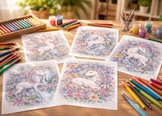 découvrez des coloriages à imprimer uniques de licornes pour éveiller votre créativité et trouver l'inspiration parfaite.