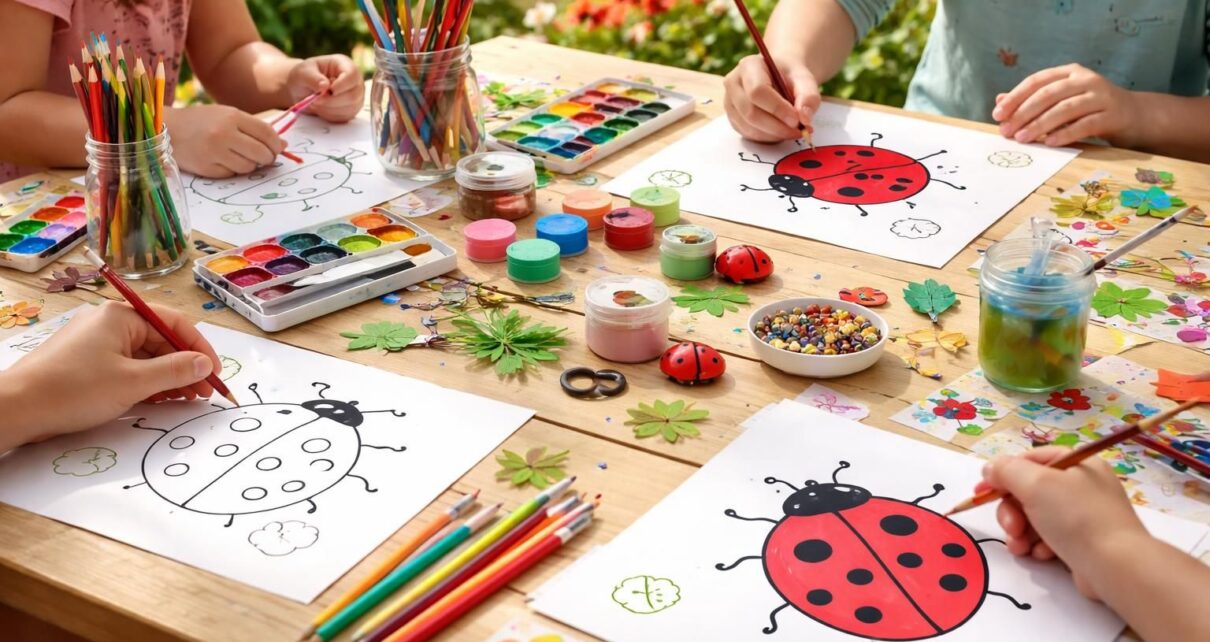 découvrez dix idées originales pour animer vos ateliers créatifs avec des coccinelles à colorier, parfaites pour éveiller l'imagination des enfants et stimuler leur créativité.