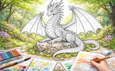 découvrez 10 conseils incontournables pour réussir vos coloriages de dragons à imprimer et donner vie à vos créations avec des couleurs éclatantes.