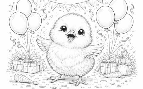 découvrez notre activité ludique de coloriage d'un poussin, parfaite pour animer les anniversaires des enfants avec créativité et amusement.