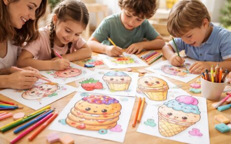 découvrez des coloriages kawaii sur le thème de la nourriture, un passe-temps créatif et amusant pour petits et grands, idéal pour stimuler l'imagination et se détendre.
