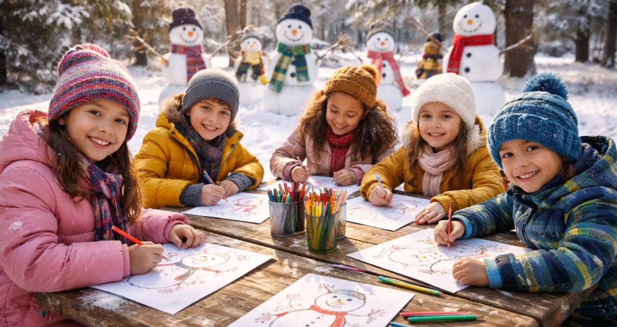 découvrez comment organiser un concours de bonhommes de neige à colorier amusant et créatif pour petits et grands, avec des conseils pratiques et des idées originales.