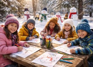 découvrez comment organiser un concours de bonhommes de neige à colorier amusant et créatif pour petits et grands, avec des conseils pratiques et des idées originales.