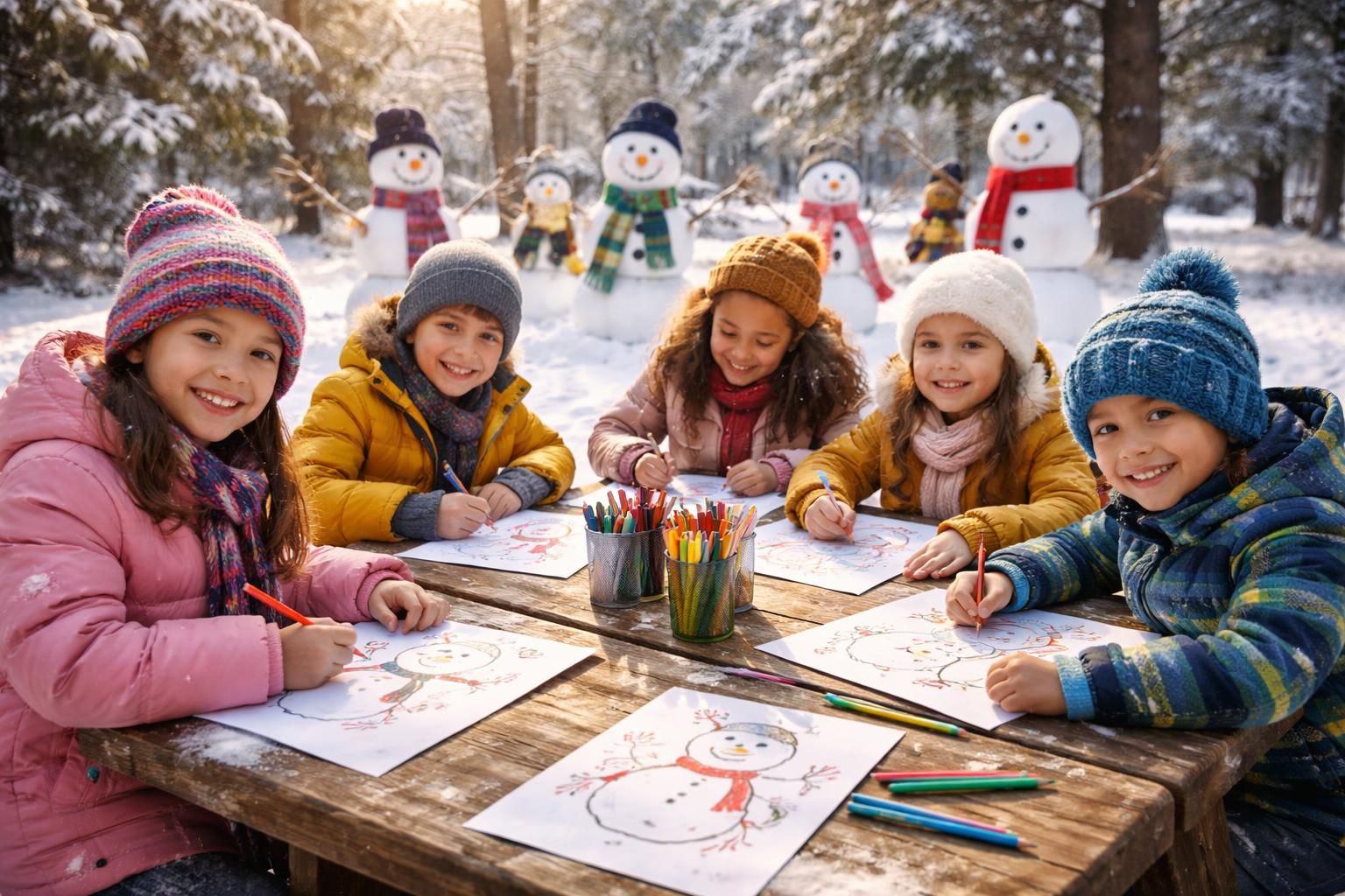 découvrez comment organiser un concours de bonhommes de neige à colorier amusant et créatif pour petits et grands, avec des conseils pratiques et des idées originales.