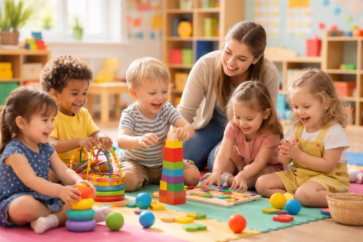 découvrez comment les petits jeux d'animation stimulent le développement des enfants de 3 à 5 ans, favorisant leur créativité, leur motricité et leurs compétences sociales.