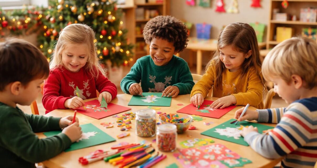 découvrez les meilleures astuces pour fabriquer facilement une carte de noël originale et adaptée aux enfants de maternelle, idéale pour éveiller leur créativité pendant les fêtes.