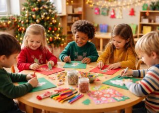 découvrez les meilleures astuces pour fabriquer facilement une carte de noël originale et adaptée aux enfants de maternelle, idéale pour éveiller leur créativité pendant les fêtes.