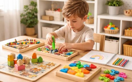 découvrez le top 7 des jeux d'intérieur spécialement conçus pour développer la motricité fine de votre enfant tout en s'amusant à la maison.