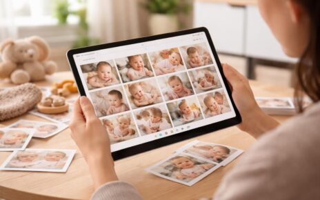 créez facilement un album photo de votre bébé en triant et imprimant vos souvenirs directement depuis votre tablette windows 11.