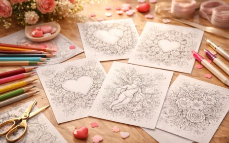 découvrez nos coloriages de la saint-valentin pour créer des cartes personnalisées à offrir avec amour. amusez-vous à colorier et partagez vos créations uniques avec vos proches!