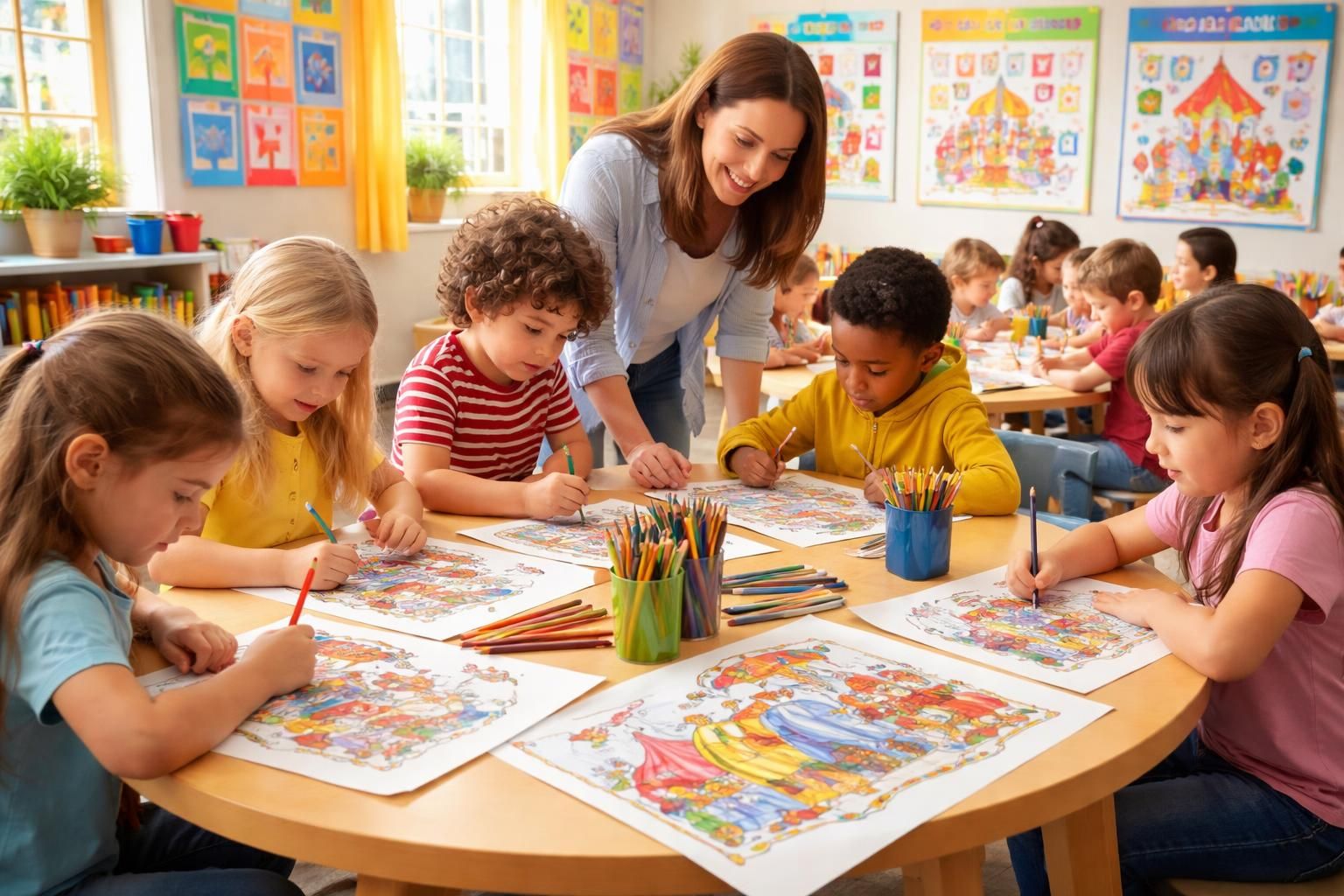 découvrez comment les coloriages sur le thème du cirque peuvent stimuler la créativité et favoriser l'apprentissage des enfants de manière ludique et éducative.