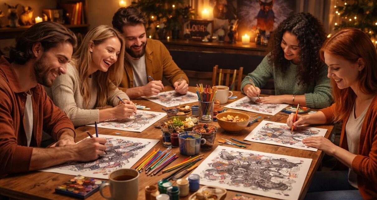 découvrez comment organiser une soirée de coloriage du loup garou entre amis, avec des astuces pour choisir les activités, créer une ambiance conviviale et partager un moment ludique et créatif.