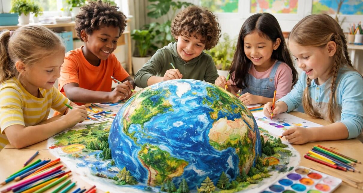 découvrez comment le coloriage de la planète peut devenir un jeu éducatif engageant pour sensibiliser et impliquer les jeunes dans la protection de l'environnement.