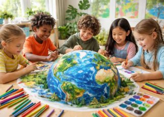 découvrez comment le coloriage de la planète peut devenir un jeu éducatif engageant pour sensibiliser et impliquer les jeunes dans la protection de l'environnement.