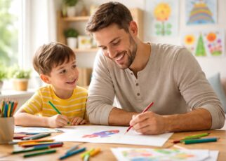 découvrez comment un simple dessin de papa peut éveiller et stimuler la créativité des enfants, renforçant leur imagination et leur confiance en eux.