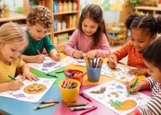 découvrez les avantages des coloriages à imprimer halloween en maternelle au format pdf, un outil ludique et éducatif pour aider les enfants à apprendre les couleurs tout en s'amusant.