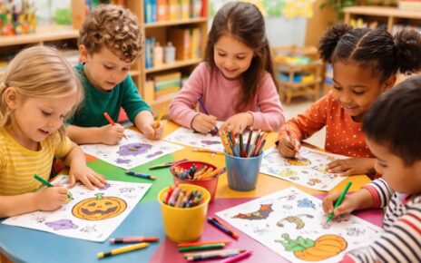 découvrez les avantages des coloriages à imprimer halloween en maternelle au format pdf, un outil ludique et éducatif pour aider les enfants à apprendre les couleurs tout en s'amusant.