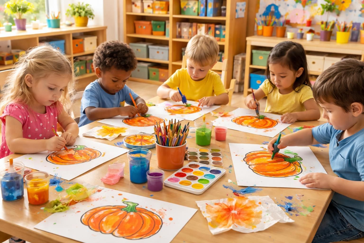 découvrez les meilleures techniques simples et amusantes de coloriage de citrouille adaptées aux enfants en maternelle, pour développer la créativité des petits artistes.