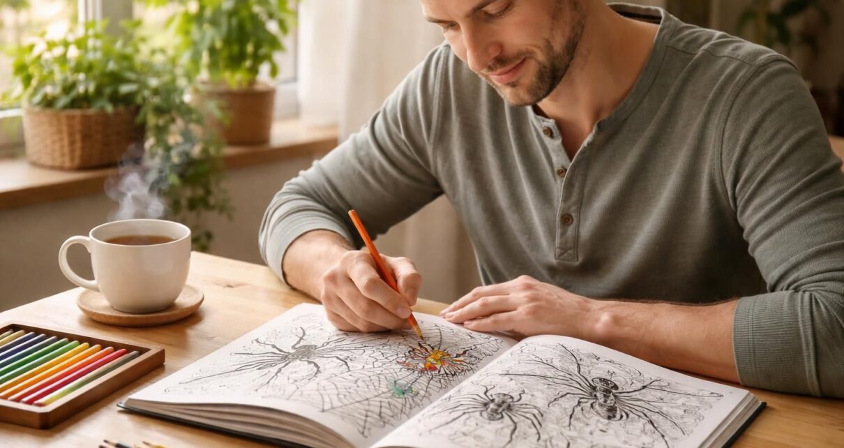 découvrez pourquoi le coloriage d'araignées devient une activité prisée des adultes cherchant détente et bien-être, alliant créativité et relaxation.