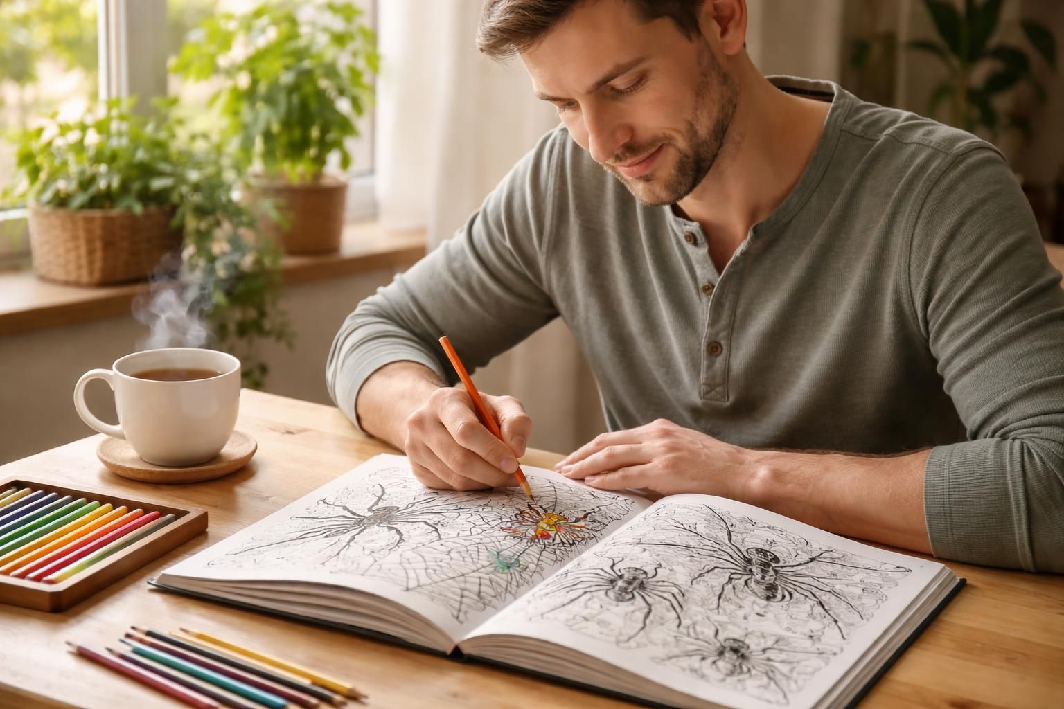 découvrez pourquoi le coloriage d'araignées devient une activité prisée des adultes cherchant détente et bien-être, alliant créativité et relaxation.