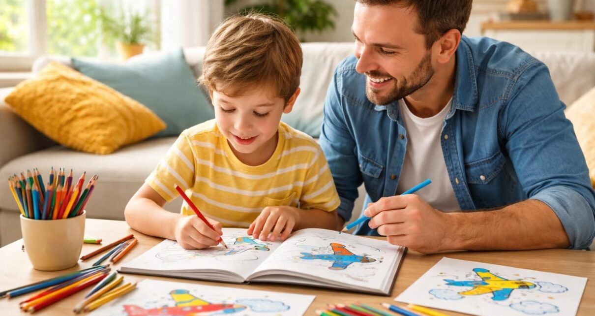découvrez pourquoi les avions à colorier séduisent à la fois les parents et les enfants, favorisant créativité, apprentissage et divertissement ludique.