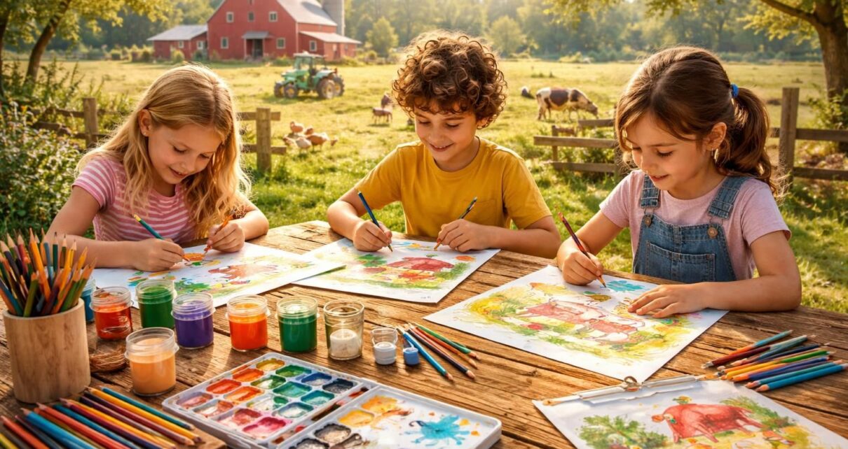 découvrez les meilleures ressources pour réussir votre coloriage de la ferme, avec des idées, des astuces et des modèles amusants pour petits et grands.