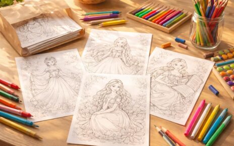 téléchargez et imprimez gratuitement des dessins de princesses à colorier pour des heures de divertissement créatif à emporter partout.